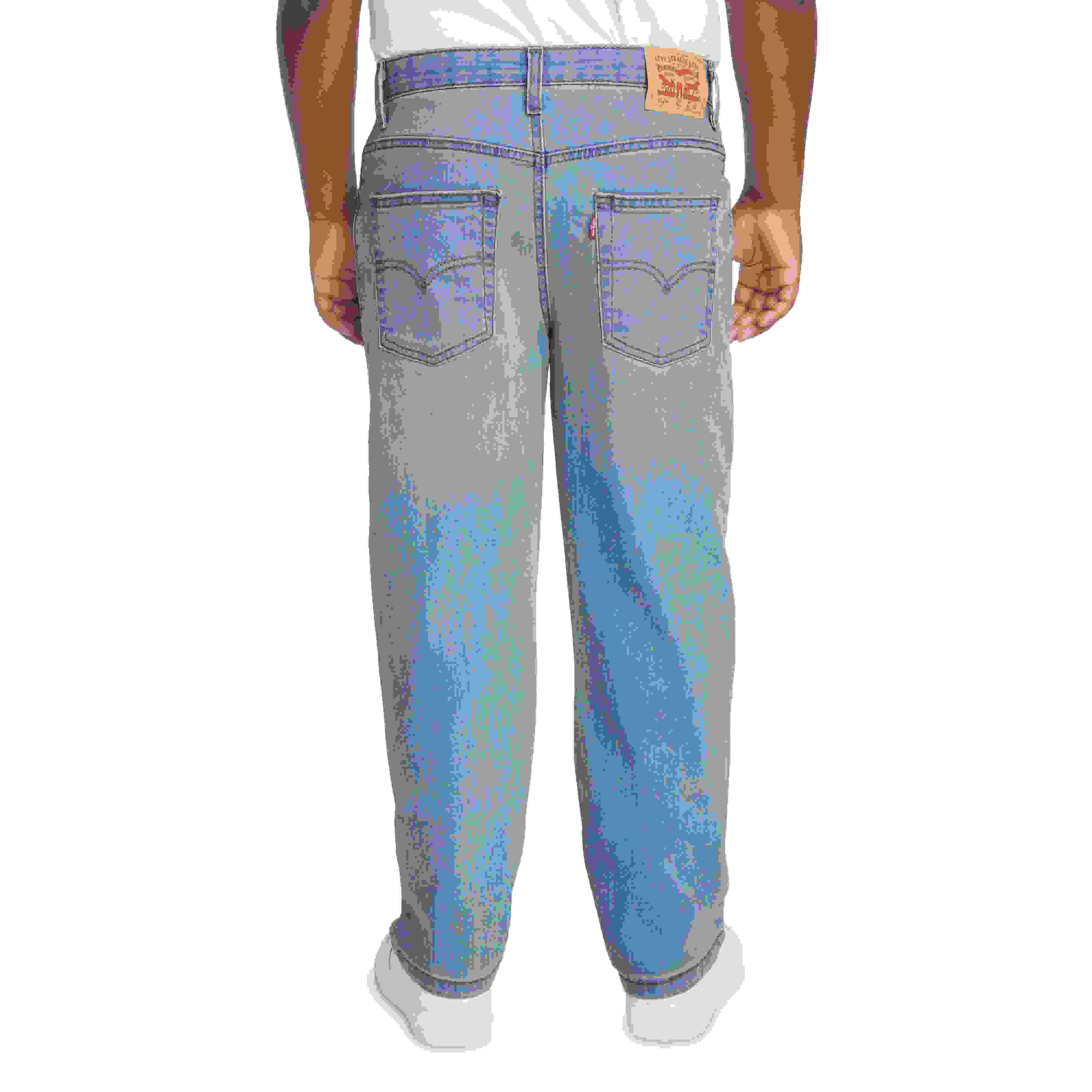Levi's 514 Straight Fit Big Boys' Light Blue Wash Denim Jeans